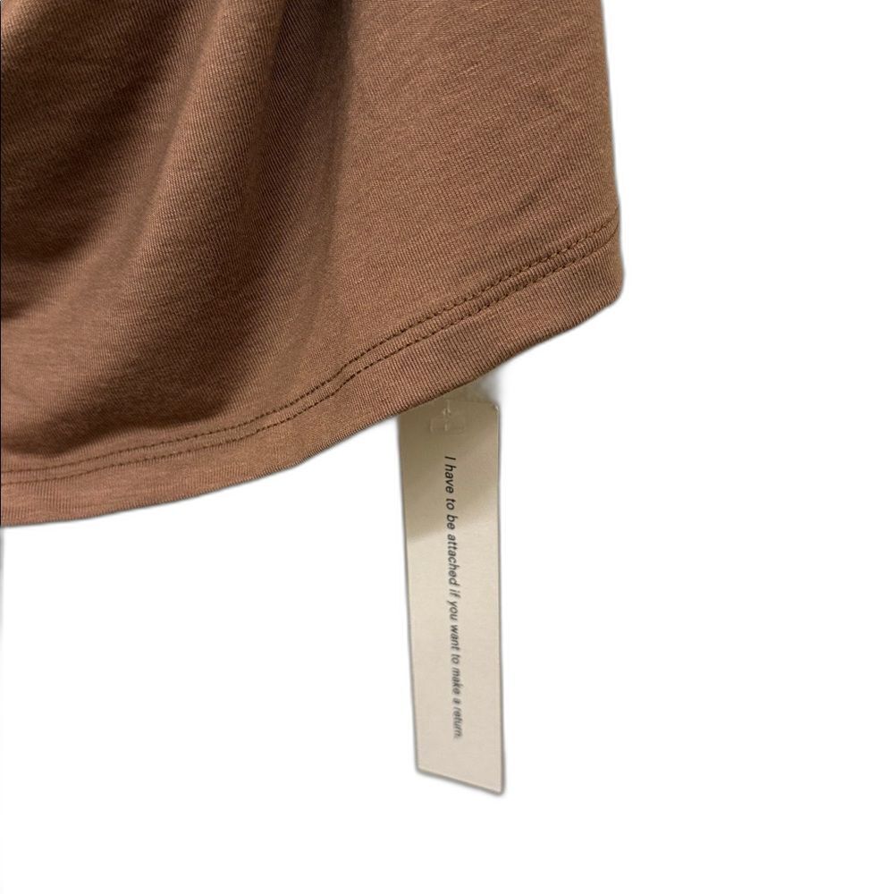 Reformation Jana Knit Dress in Nutty Brown - size Large - $128 MSRP - Picture 4 of 5